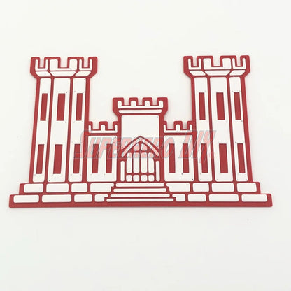 Combat Engineer Corps Castle US Army Marines Sign Badge Emblem Logo or Wall Art - Superhero DIY