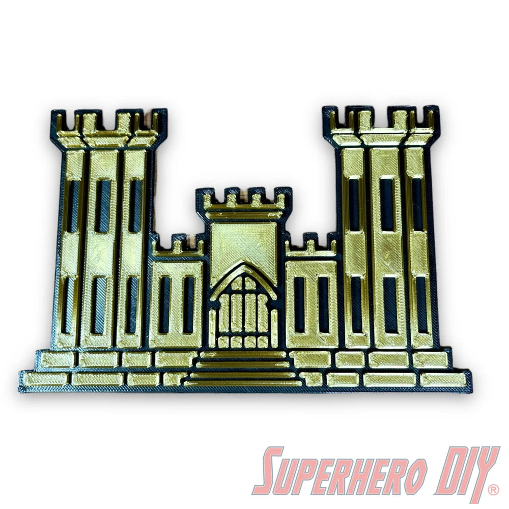 Check out the Combat Engineer Corps Castle US Army Marines Sign Badge Emblem Logo or Wall Art from Superhero DIY! The perfect solution for only $4.49