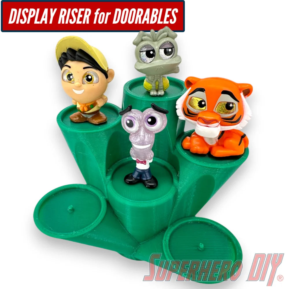 Crystal Display Riser for Doorables | Fits Doorables figures and holds them in place! - Superhero DIY