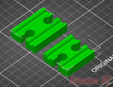 Female to Female Train Track Connector Piece compatible with Brio or Thomas Wooden Train Track | 3D-printed enhancement for Wooden Train Set - Superhero DIY