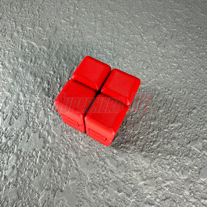 Fidget Infinity Cube | Fun articulating gadget great for one-handed tactile play and fidget toy - Superhero DIY