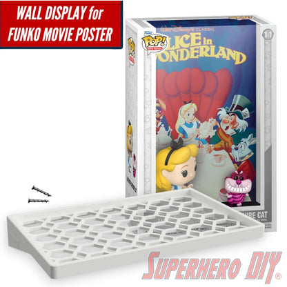 Check out the Floating Shelf for ALICE WITH CHESHIRE CAT #11 Funko Pop! Movie Poster from Superhero DIY! The perfect solution for only $24.99