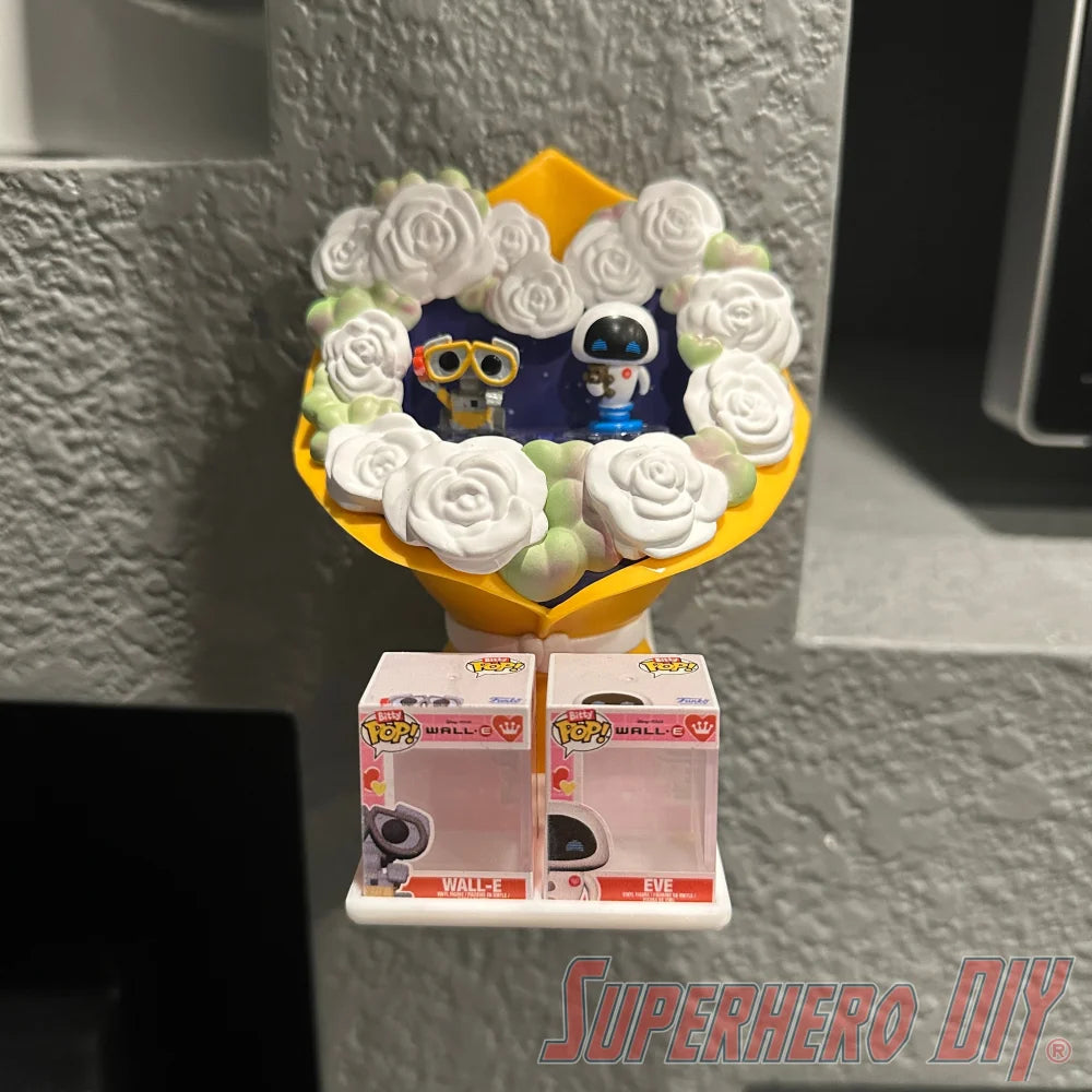 Floating Shelf for Bitty Pop Bouquet - Superhero DIY