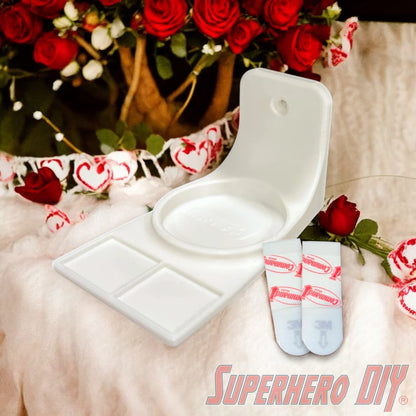 Floating Shelf for Bitty Pop Bouquet - Superhero DIY