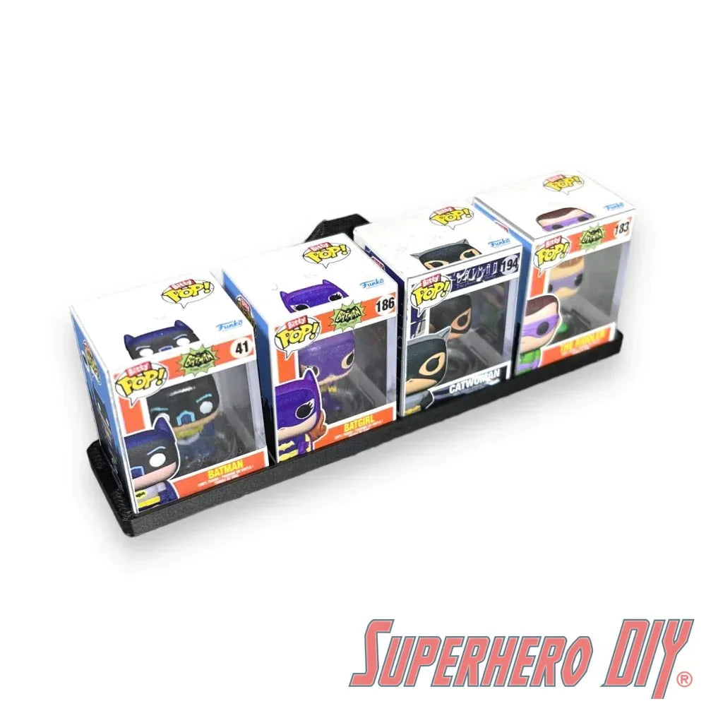 Floating Shelf for Bitty Pop Boxes - Superhero DIY