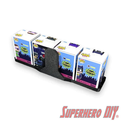 Check out the Floating Shelf for Bitty Pop BOXES | Fits your Bitty Pop Boxes | Includes Command Strip from Superhero DIY! The perfect solution for only $1.79