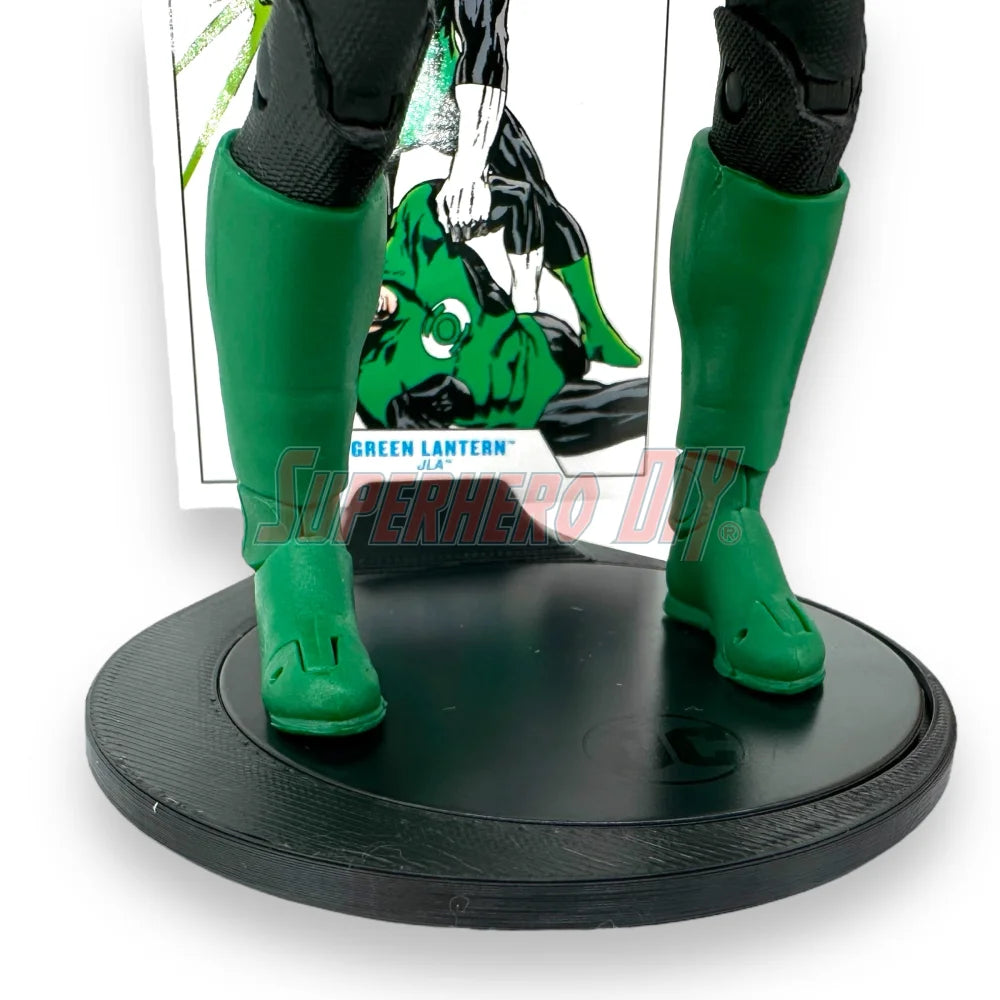 Floating Shelf for DC Multiverse Figures | Fits black base stand - Superhero DIY