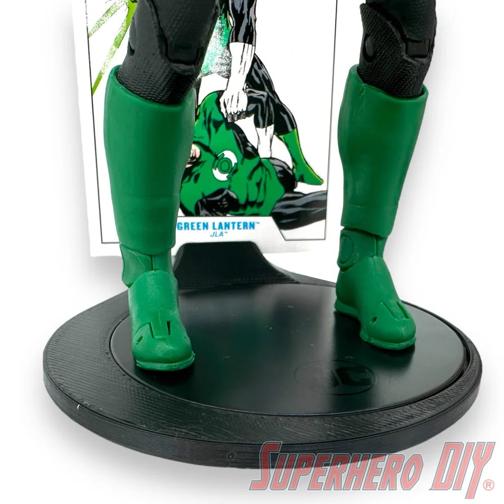 Floating Shelf for DC Multiverse Figures | Fits black base stand - Superhero DIY