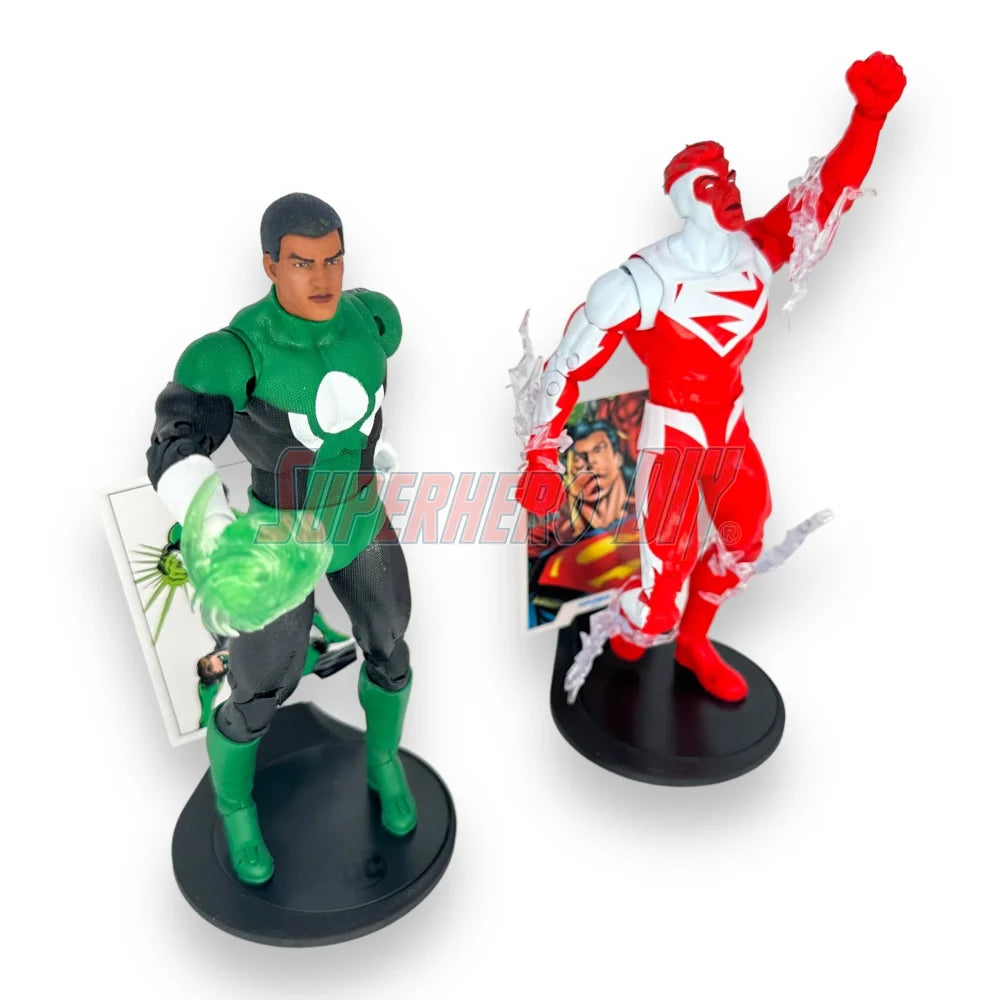 Floating Shelf for DC Multiverse Figures | Fits black base stand - Superhero DIY