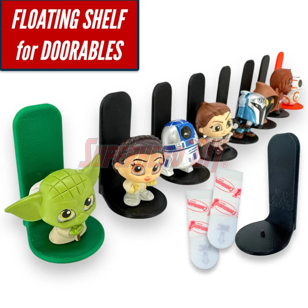 Floating Shelf for Disney Doorables | Out of box wall display | Comes ...