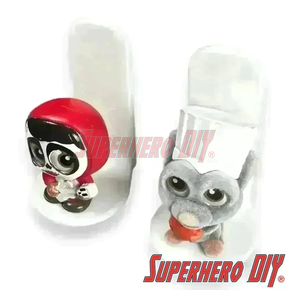 DOORABLE Floating Shelf for Disney Doorables | Out of box wall display | Comes with Command strips! - Superhero DIY