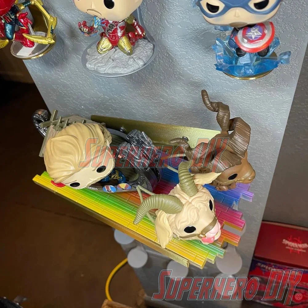Floating Shelf for Funko Goat Boat | Fits this Pop! Rides perfectly! | Screws included - Superhero DIY