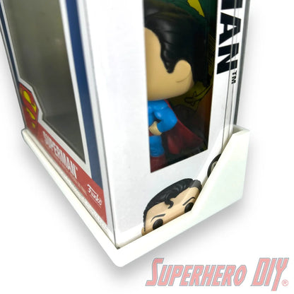 Floating Shelf for Funko Pop! Comic Covers | Wall Mount Display | Pop Box Wall Mount | Includes mounting screws - Superhero DIY