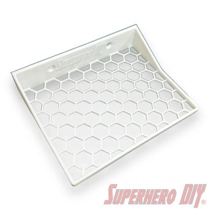 Check out the Floating Shelf for Funko Pop! Moments Sorcerer Mickey #481 In-Box Display | Honeycomb Box Shelf from Superhero DIY! The perfect solution for only $10.99