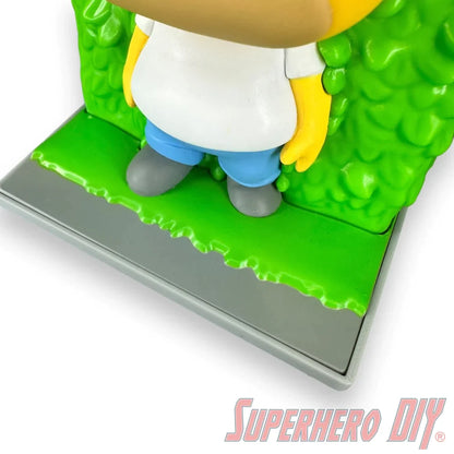 Check out the Floating Shelf for Homer in Hedges #1252 | Out of box wall display shelf from Superhero DIY! The perfect solution for only $6.99