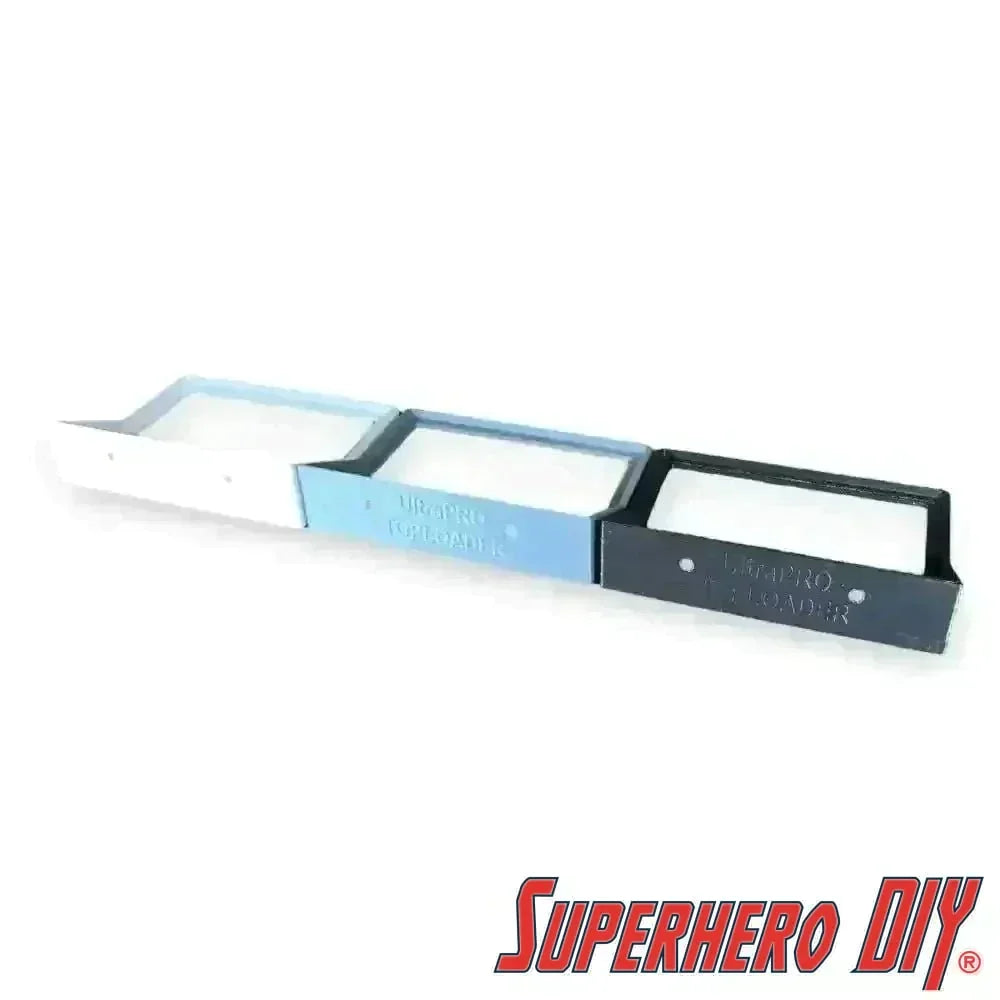 Floating Shelf for Ultra PRO TopLoader Box | 3D-printed display shelf for Top Loader Box - Ideal for Trading Card Collections - Superhero DIY