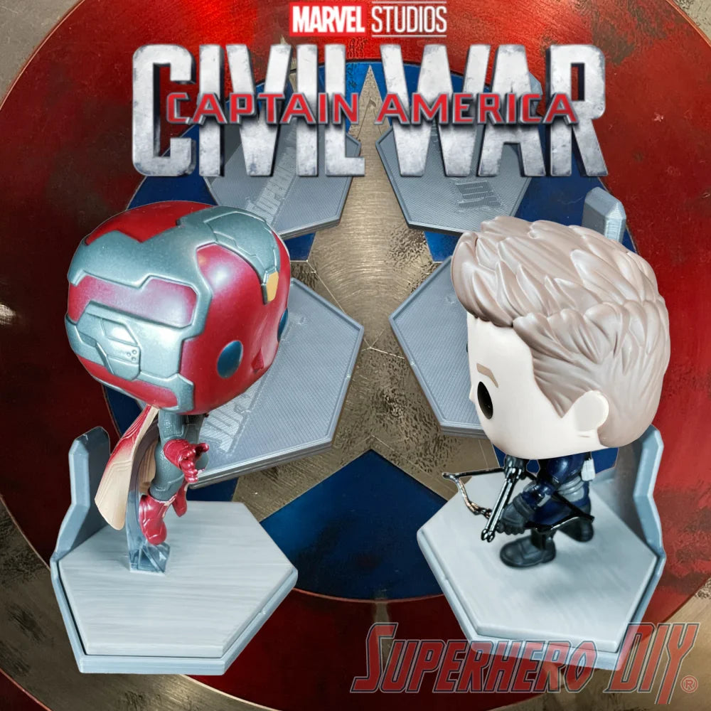 Funko Pop! Captain America: Civil War Build-A-Scene Iron Man