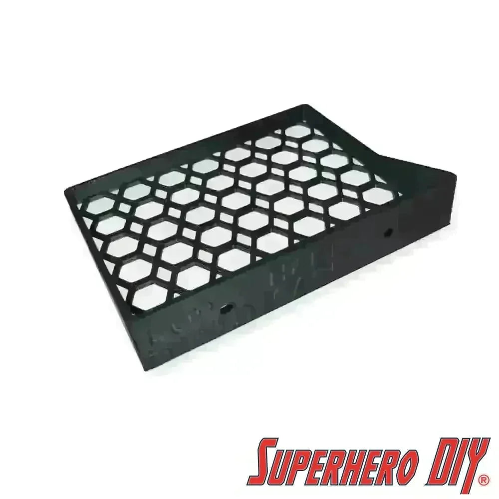 Floating Shelves for POPSHIELD ARMOR Hard Protectors | Fits PopShield Armor hard stacks for Funko Pop boxes | Mounting screws included - Superhero DIY