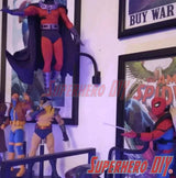 Flying-style Wall Mount for Hot Toys | Wall Mount for 1/6 Scale Sixth Scale Figure Display Rod - Superhero DIY
