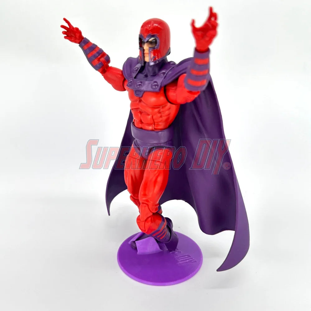 Foot Stands for 6 inch or 7 inch action figures, display stand fits McFarlane, Marvel Legends 1:12 scale - Superhero DIY