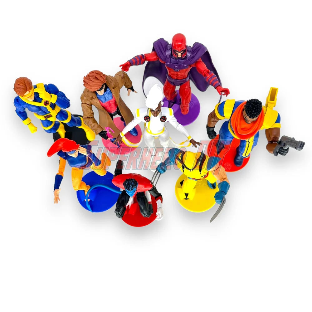 Foot Stands for 6 inch or 7 inch action figures, display stand fits McFarlane, Marvel Legends 1:12 scale - Superhero DIY