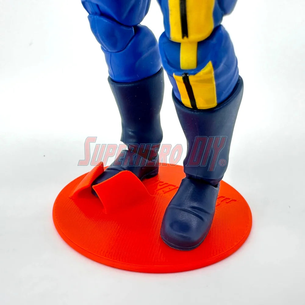 Foot Stands for 6 inch or 7 inch action figures, display stand fits McFarlane, Marvel Legends 1:12 scale - Superhero DIY
