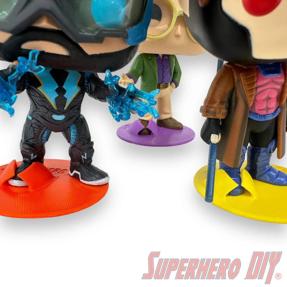 Foot Stands for Funko Pops | Stop them from falling over! - Superhero DIY