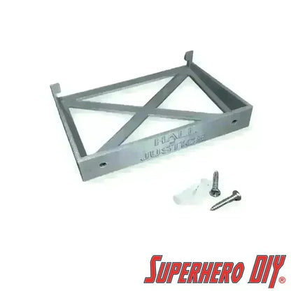 Hall of Justice Floating Shelf | Fits Funko Hall of Justice | Screws included! - Superhero DIY