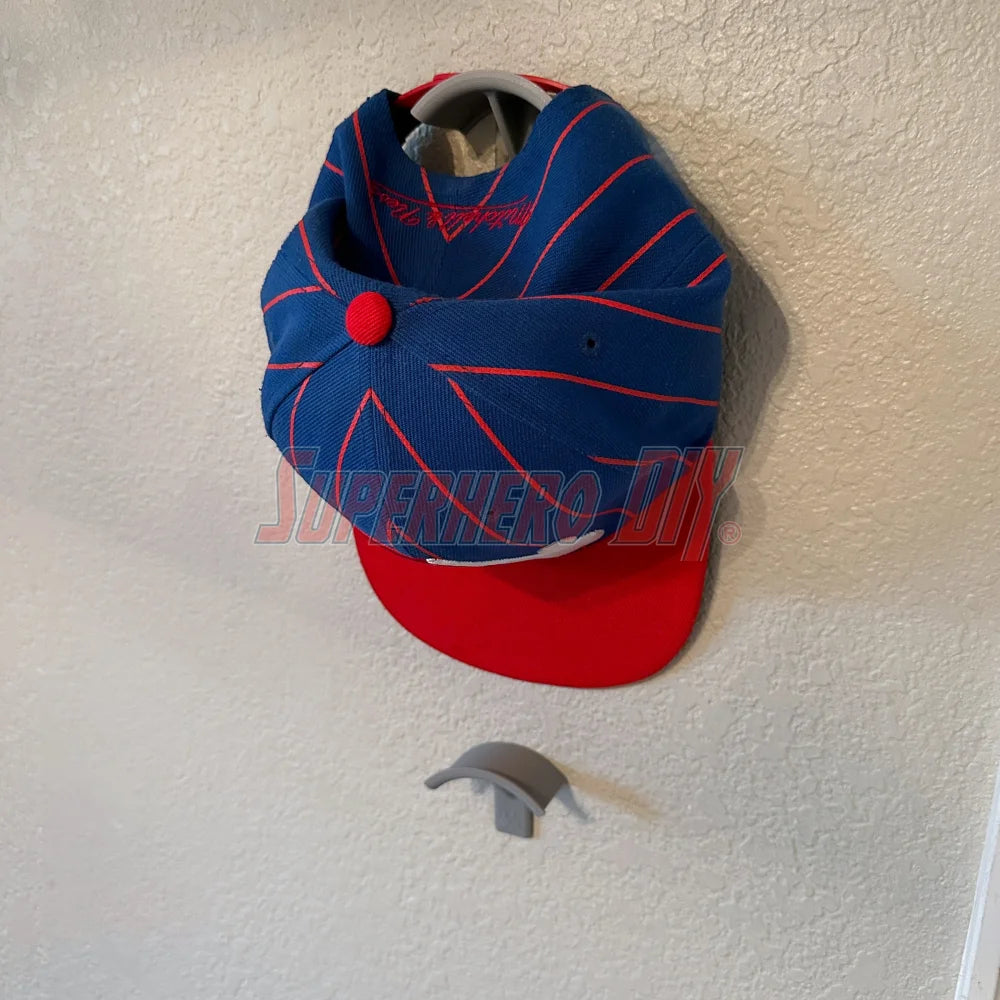 Hat Display Wall Mount | Hang your caps with ease using these wall hooks! - Superhero DIY