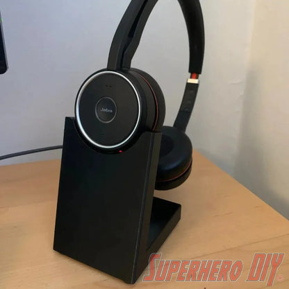 Headphone Stand for Jabra Evolve 75 Headset - Superhero DIY