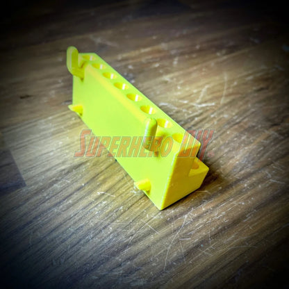 Hex Bit holder for Wall Control Pegboard | Wall Control bit organizer for metal pegboard - Superhero DIY