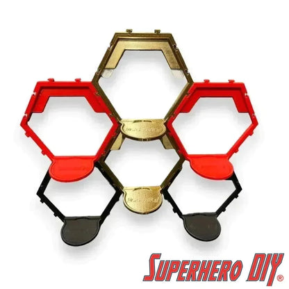 Hexagon Pop Display: Modular Shelf System for Funko Pop Display or Amiibo - SuperheroDIY