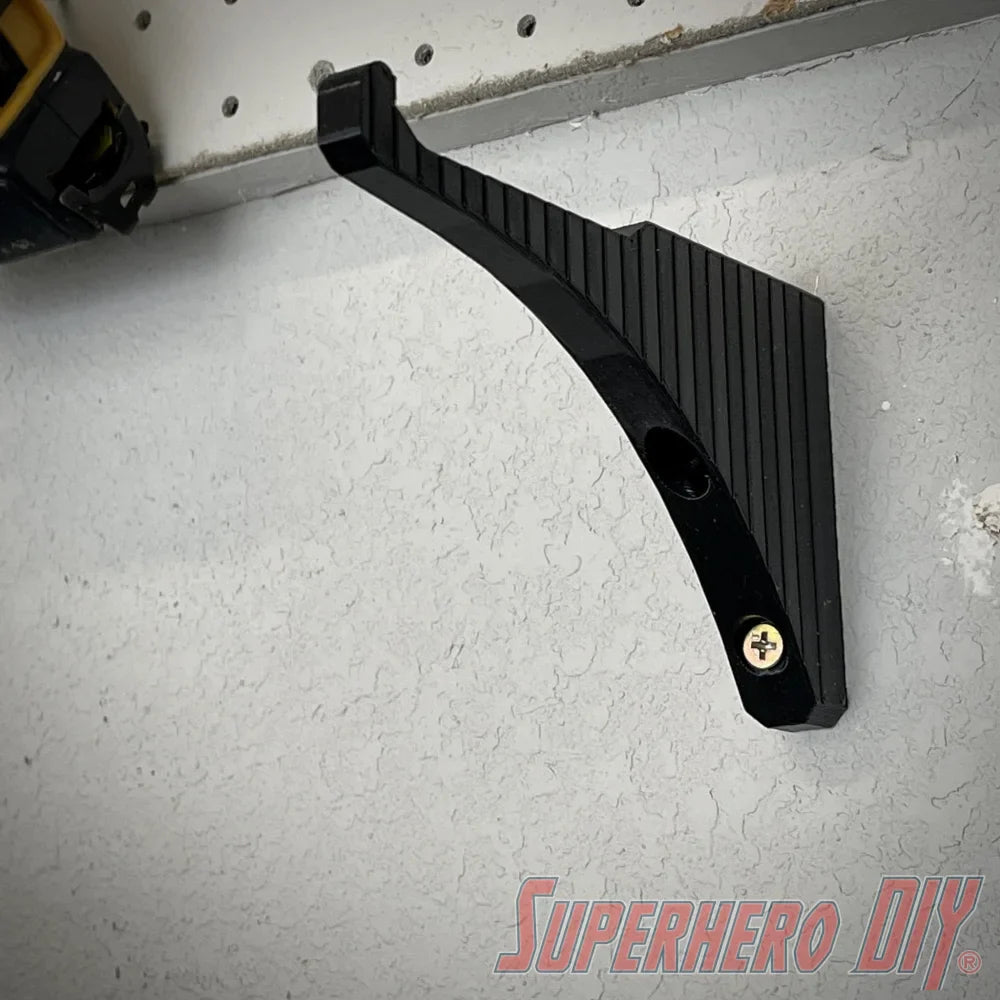 Hockey Elbow Pads Wall Mount | Hockey Gear Storage Solution - Superhero DIY