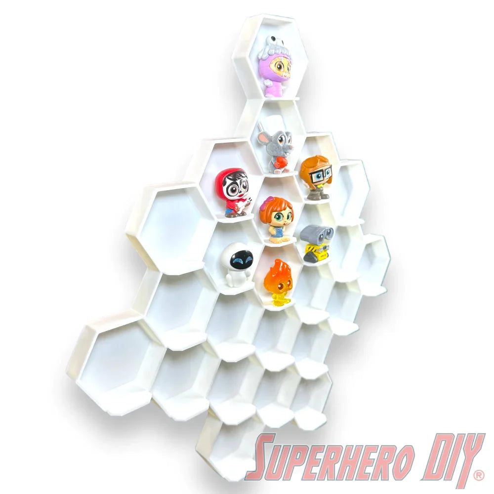 Check out the Honeycomb Wall Display for Disney Doorables - Display up to 24 Disney Doorables figures! from Superhero DIY! The perfect solution for only $39.99