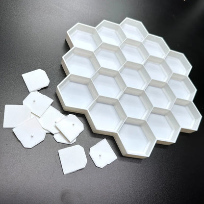 Honeycomb Wall Display for up to 19 Disney Doorables Collectibles Displays