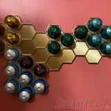 Honeycomb Wall Mount for ORIGINAL Nespresso Coffee Pods - Superhero DIY
