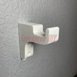 Ice Skate Wall Hanger Mount | Hockey Gear Storage Solution (2-PACK) - Superhero DIY