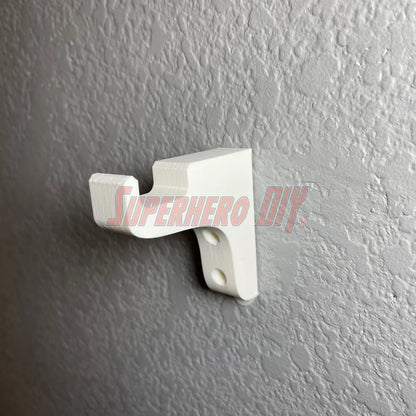 Ice Skate Wall Hanger Mount | Hockey Gear Storage Solution (2-PACK) - Superhero DIY