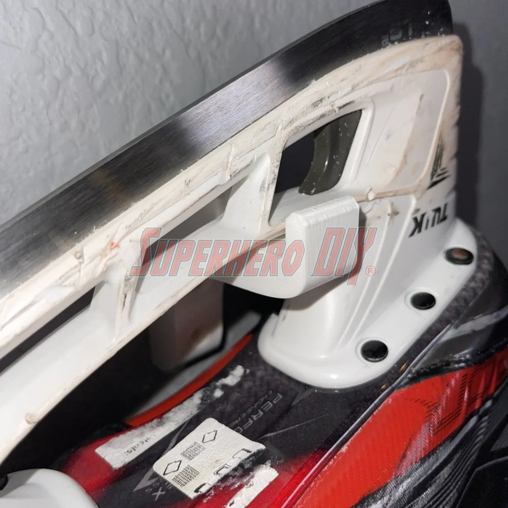 Ice Skate Wall Hanger Mount | Hockey Gear Storage Solution (2-PACK) - Superhero DIY