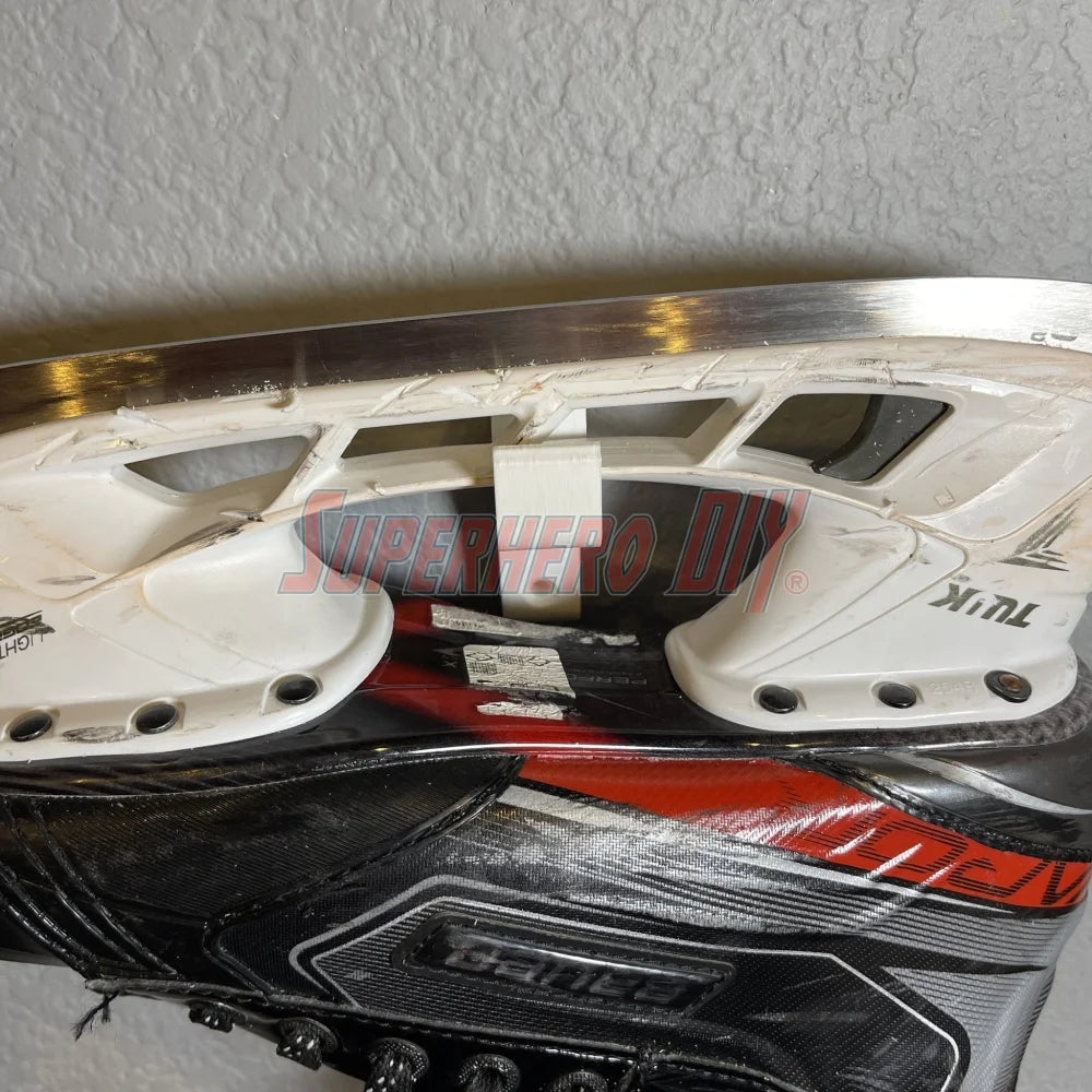 Ice Skate Wall Hanger Mount | Hockey Gear Storage Solution (2-PACK) - Superhero DIY