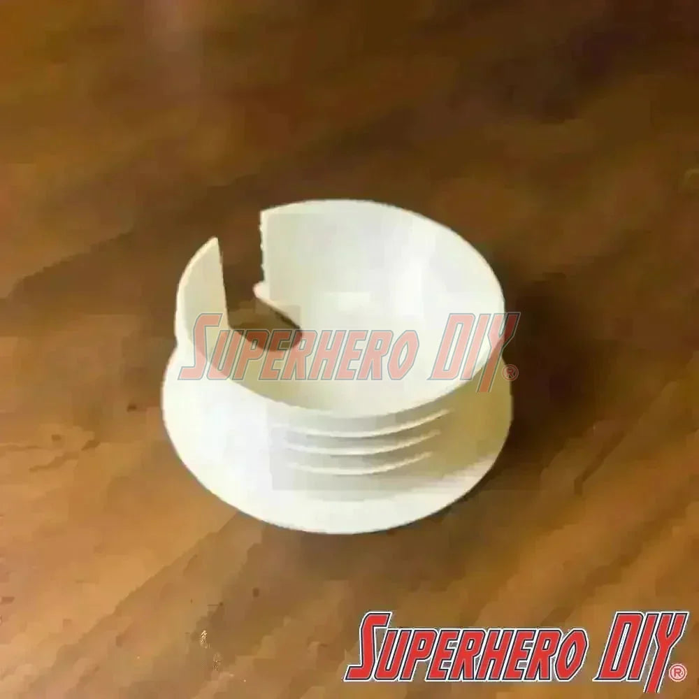IKEA MICKE desk hole cover | Fits right into open wiring hole | Multiple colors - Superhero DIY