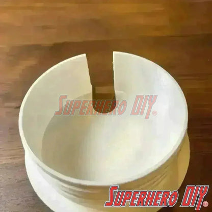 IKEA MICKE desk hole cover | Fits right into open wiring hole | Multiple colors - Superhero DIY