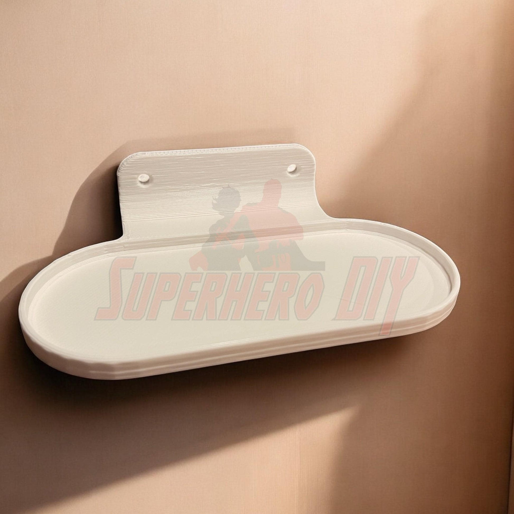 Google Nest Hub wall mount for organizing your Google Home Hub with screws, ideal for home use and projecting music or news.