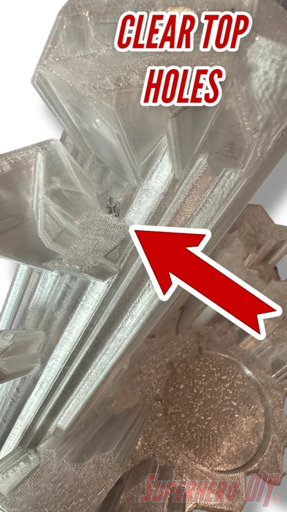 IMPERFECT Arctic Crystal Fortress Display Stand for 1:12 Scale Action Figures (AS-IS)