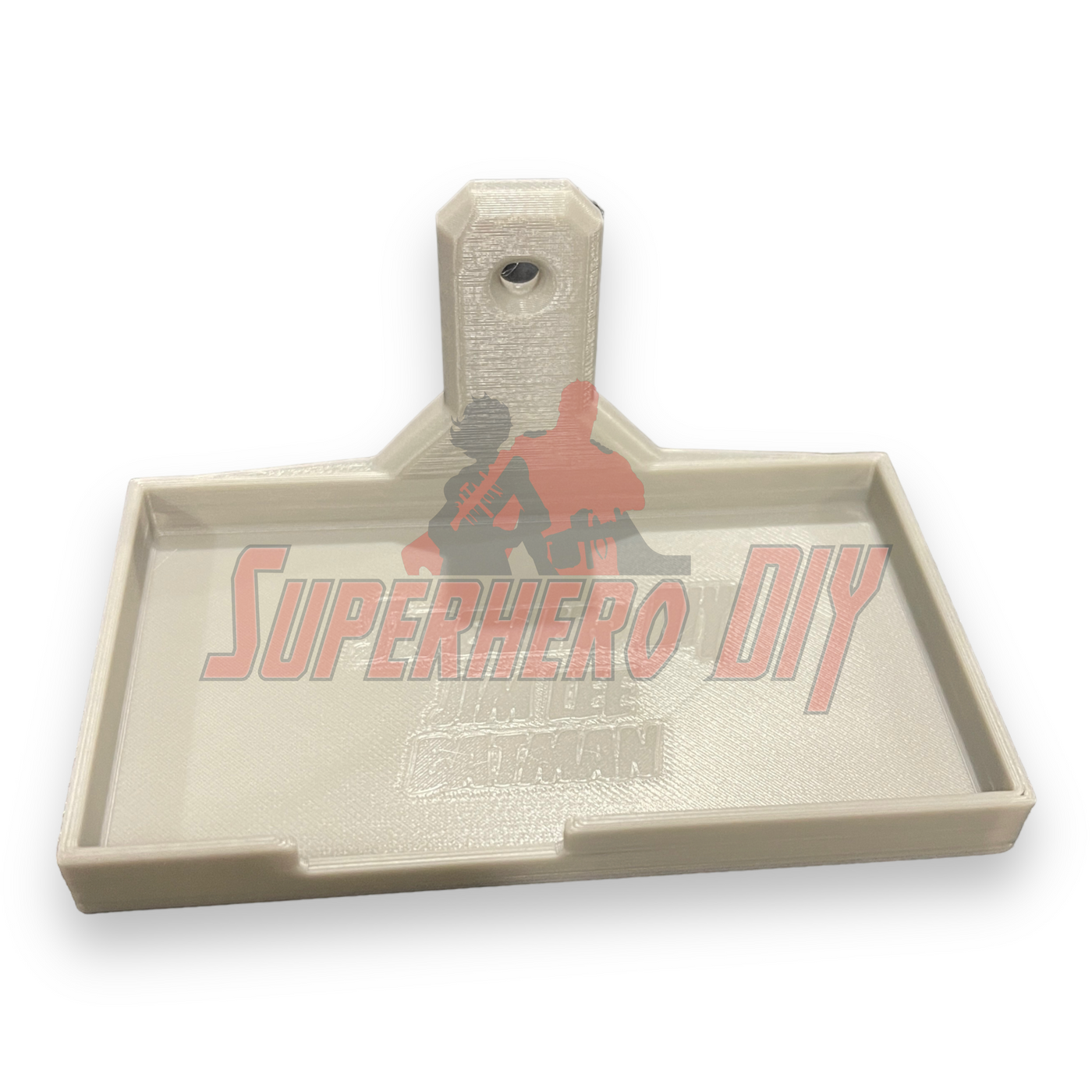 Rotating Shelf for Jim Lee Batman (HUSH) Funko Pop with wall mount bracket