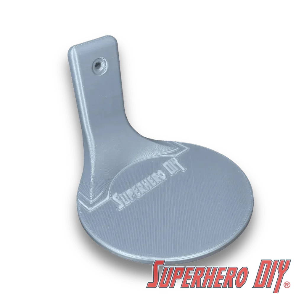 Jumbo Floating Figure Shelf for Jumbo 10" Pop OOB | Comes with mounting screw - Superhero DIY