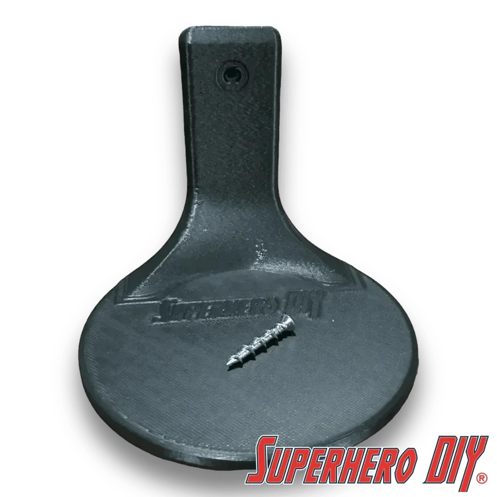 Jumbo Floating Figure Shelf for Jumbo 10" Pop OOB | Comes with mounting screw - Superhero DIY