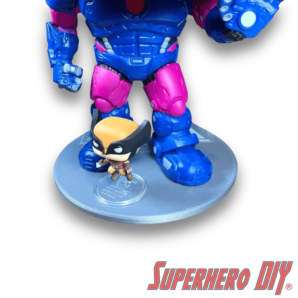 Check out the Jumbo Floating Figure Shelf for Jumbo 10" Pop OOB | Comes with mounting screw from Superhero DIY! The perfect solution for only $19.99