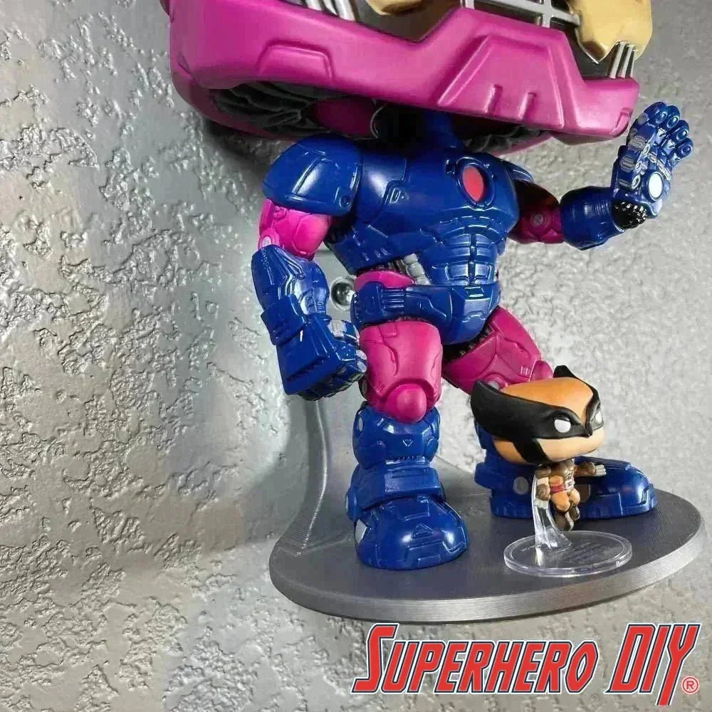 Jumbo Floating Figure Shelf for Jumbo 10" Pop OOB | Comes with mounting screw - Superhero DIY