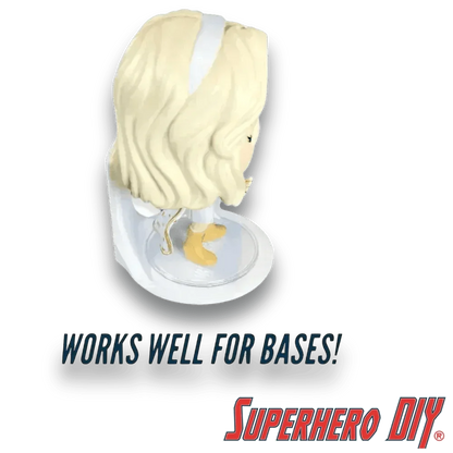 Large Floating Figure Shelves for Funko Pops Action Figures or other collectibles - Superhero DIY